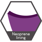 47. Neoprene lining